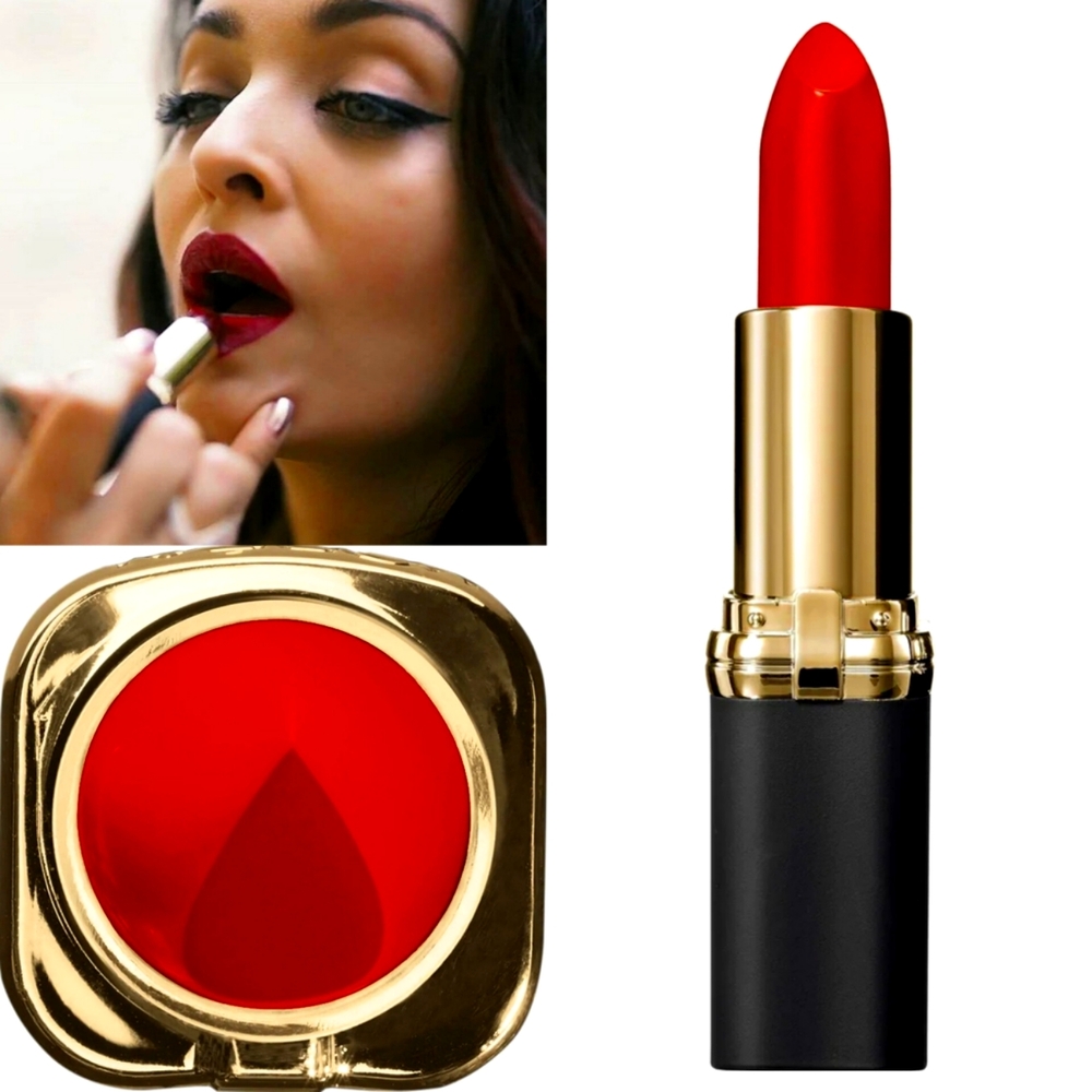 L’Oréal Paris Rouge Signature Matte Finish Lipstick in RoMATTE-ic Rose (Red)